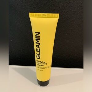 Gleamin Brightening Cleanser Travel Size 2 FL OZ Turmeric NEW SEALED